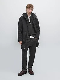 Parka matelassée déperlante à capuche