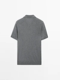 Polo en maille de coton
