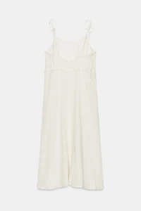 ZW COLLECTION 100% LINEN MIDI DRESS