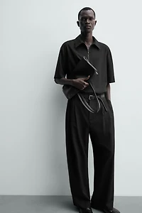 TECHNICAL ZIP POLO SHIRT