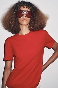 BASIC COTTON T-SHIRT