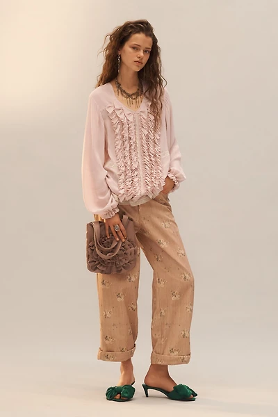 LIMITED EDITION LACE RUFFLE SHIRT