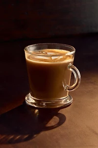 TRANSPARENT GLASS CAPPUCCINO CUP