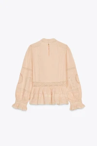 CHEMISE ROMANTIQUE BRODÉE ZW COLLECTION