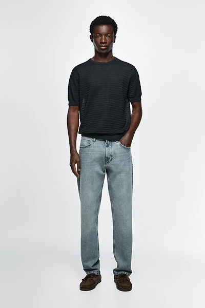 Tapered fit jeans
