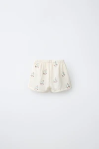 TEXTURED BOAT SHORTS