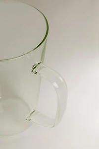 BOROSILICATE MUG WITH INITIAL N