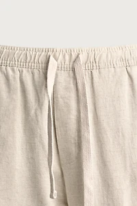 PANTALON COUPE DÉCONTRACTÉE COTON - LIN
