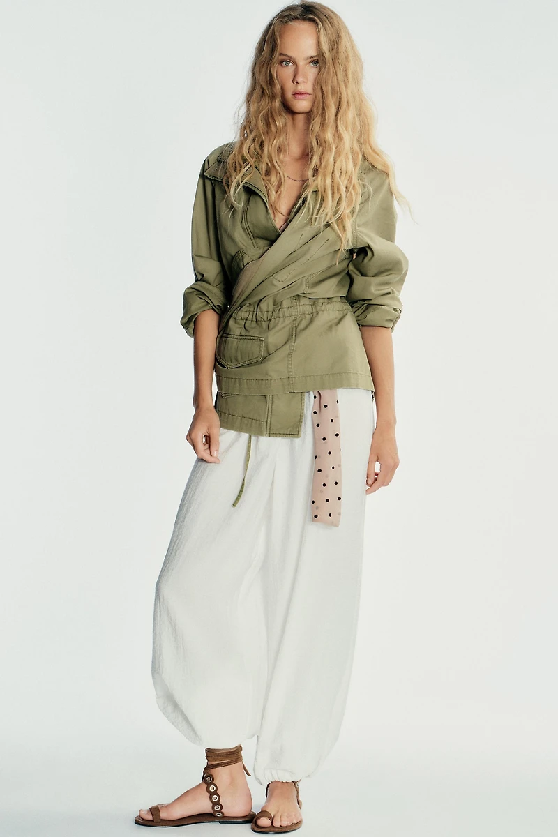PANTALON FLUIDE BOUFFANT