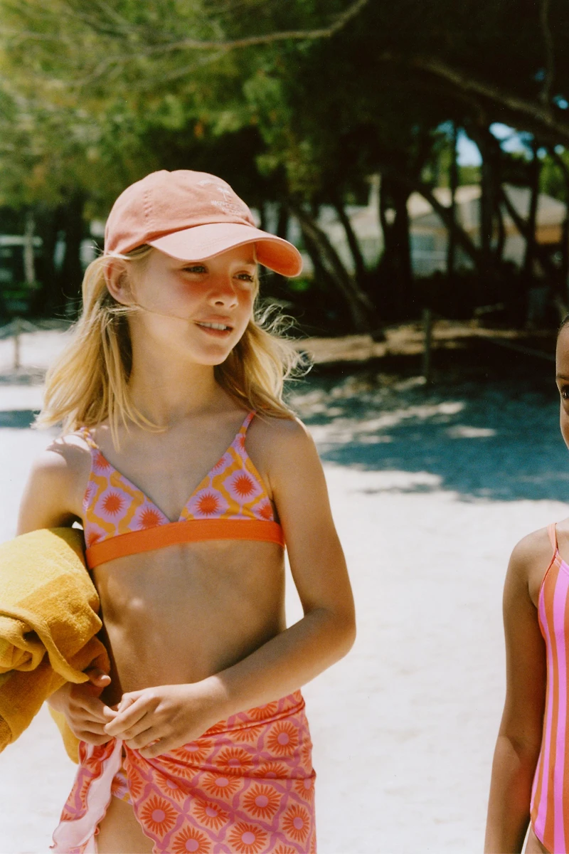 6-14 YEARS / SHIMMERING SUN BIKINI