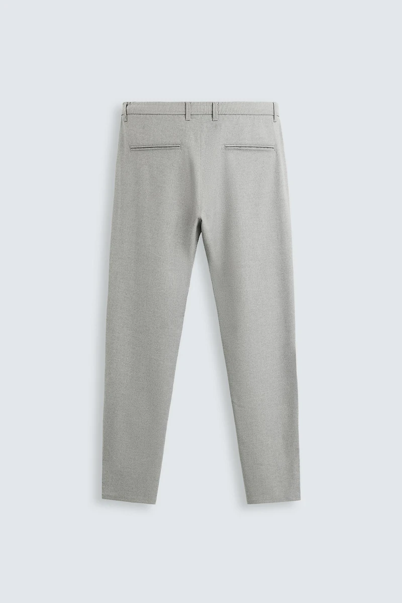 SLIM FIT STRETCH PANTS