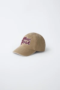 CASQUETTE VARSITY INSCRIPTION NEW YORK