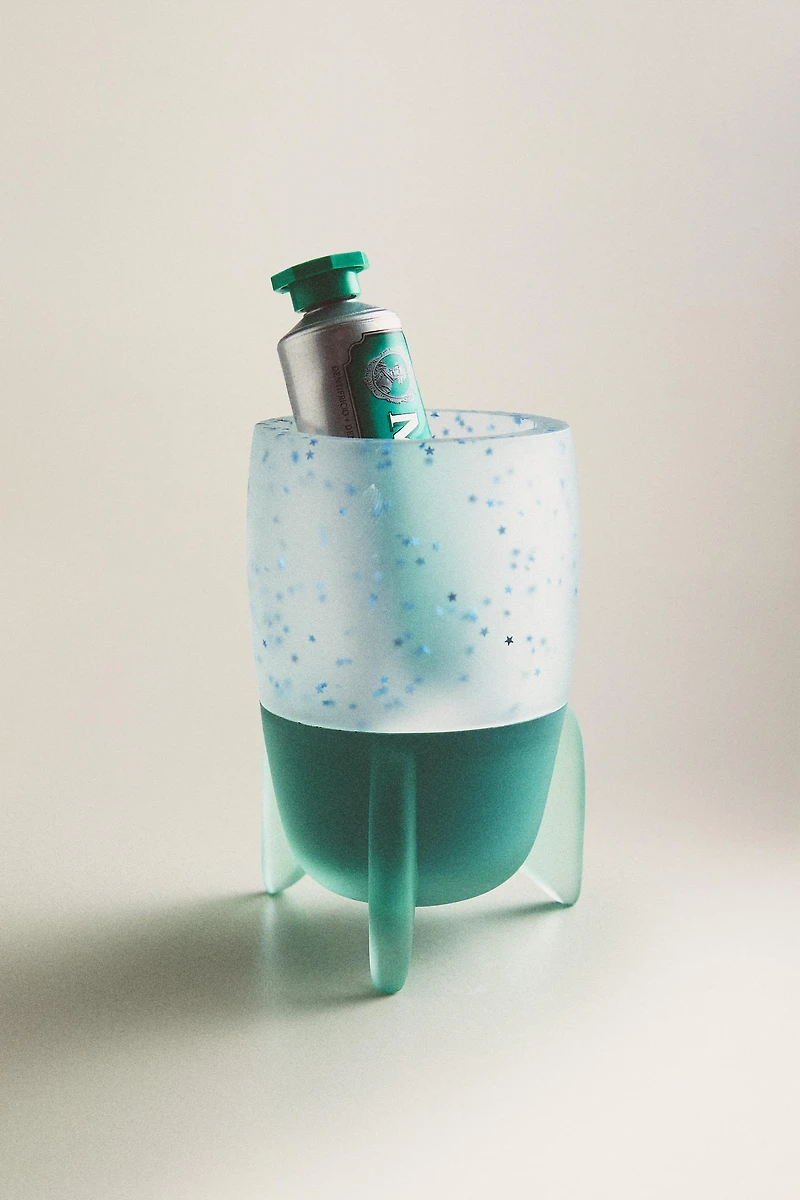 KIDS' SPACESHIP TOOTHBRUSH TUMBLER
