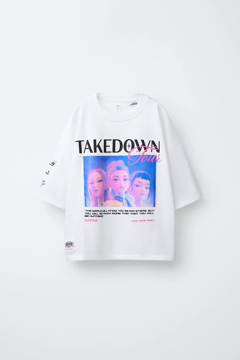 T-SHIRT IMPRIMÉ KPOP DEMON HUNTERS™ NETFLIX