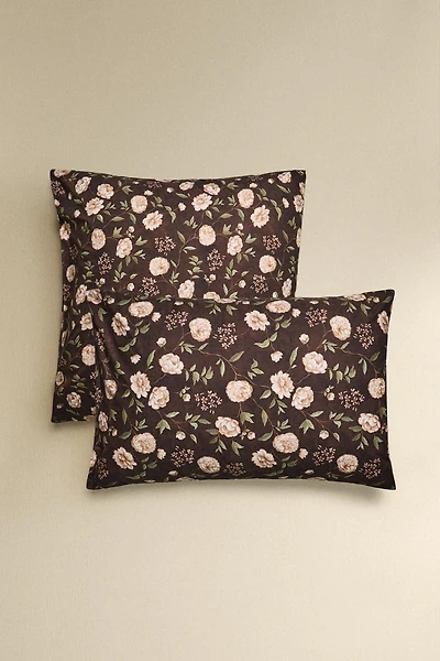 FLORAL PRINT PILLOWCASE