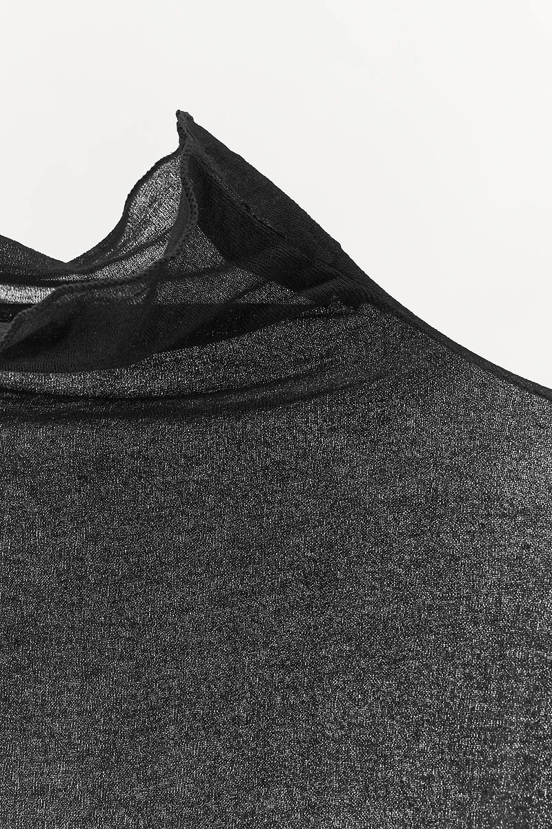 COTTON JERSEY TOP