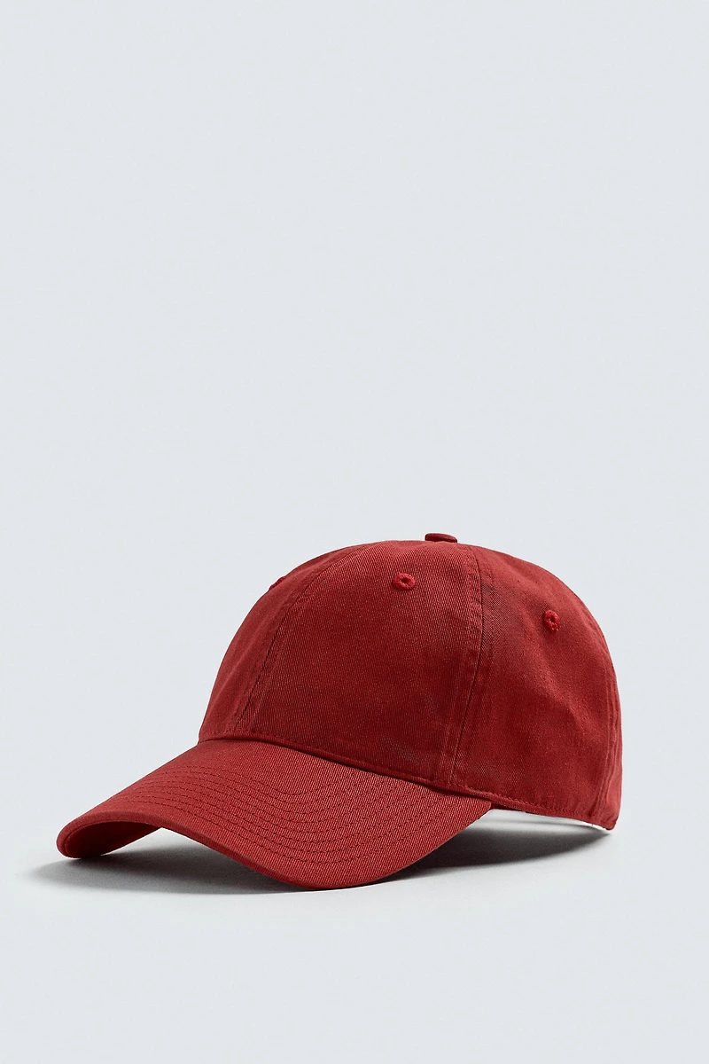 WASHED COTTON CAP