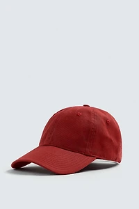 WASHED COTTON CAP