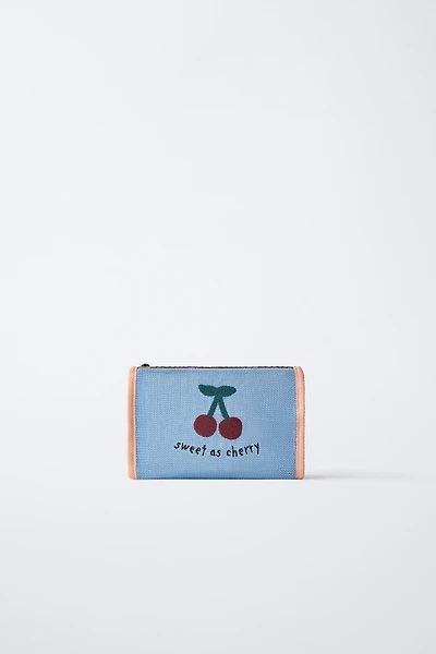 CHERRY TOILETRY BAG