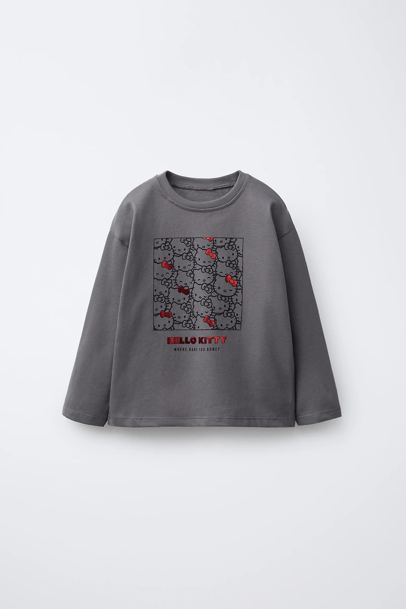 T-SHIRT CŒURS HELLO KITTY © SANRIO