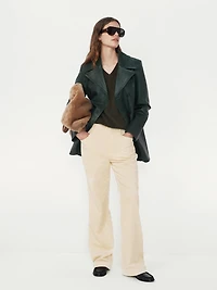 FLARE CORDUROY PANTS - THE ITEM ZARA WOMAN