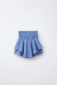 JUPE-SHORT FLEURS CAPE