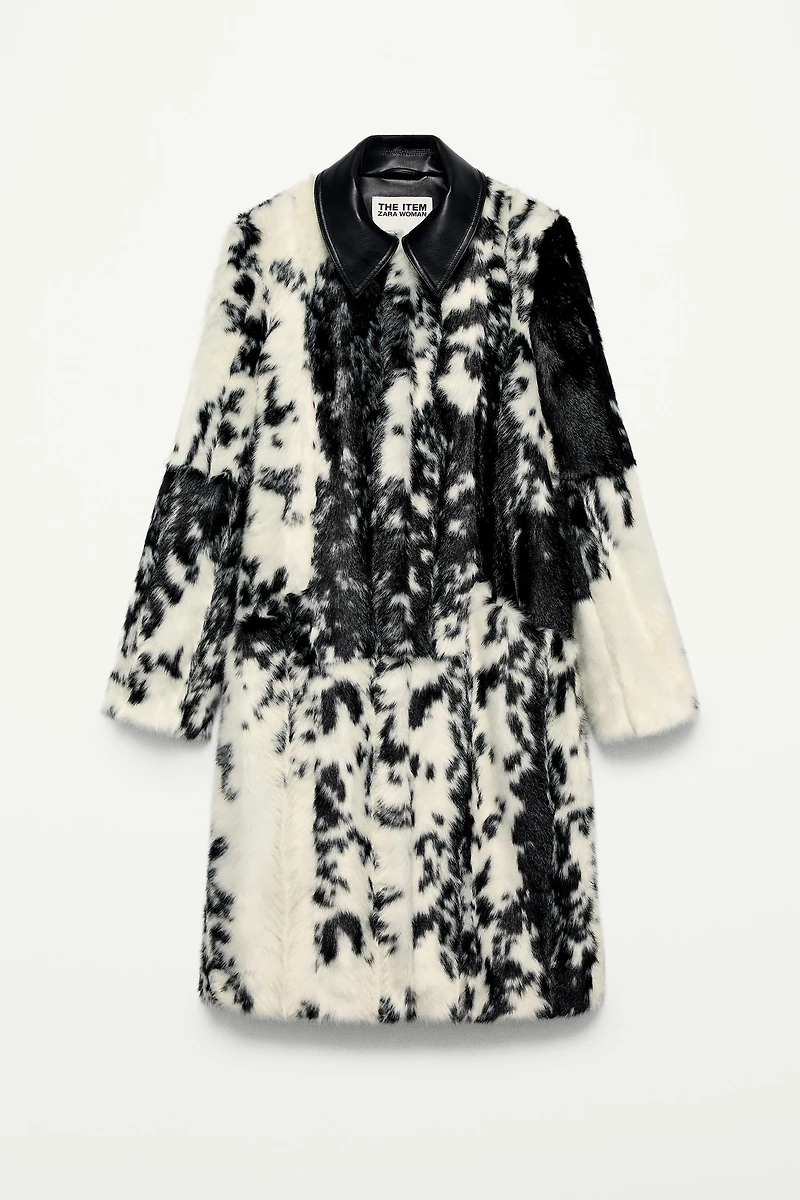 ANIMAL PRINT COAT - THE ITEM ZARA WOMAN