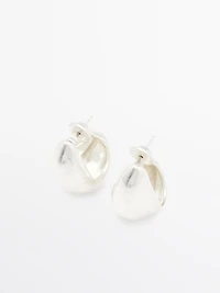 Boucles d’oreilles noisette
