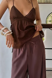PANTALON STYLE PYJAMA BALLON