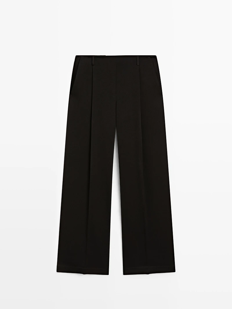 Flowing wide-leg trousers - STUDIO