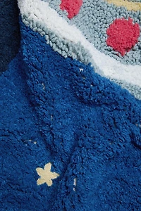 KIDS' SPACESHIP BATH MAT