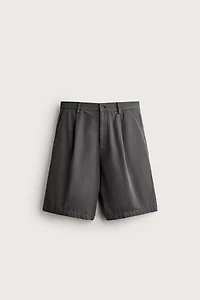 WASHED RELAXED FIT SHORTS