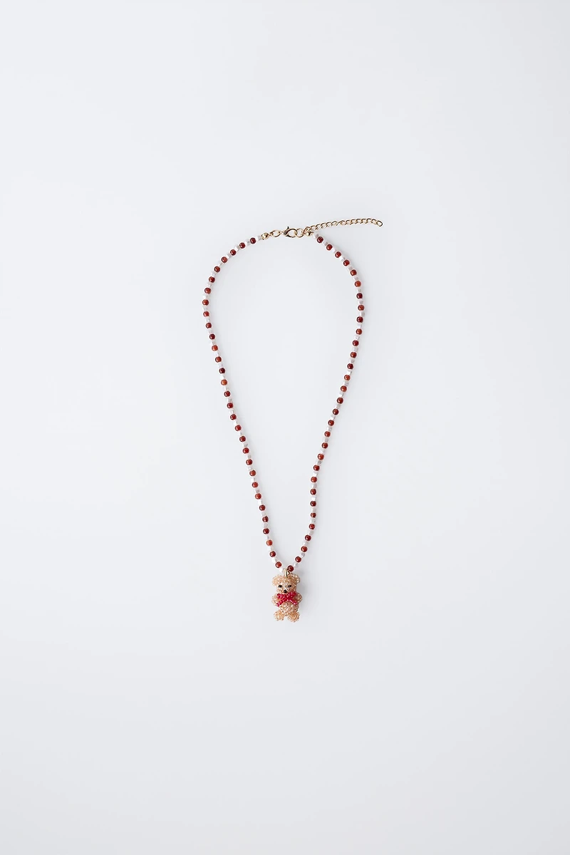 COLLIER FANTAISIE OURSON