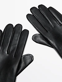 Gants en cuir nappa