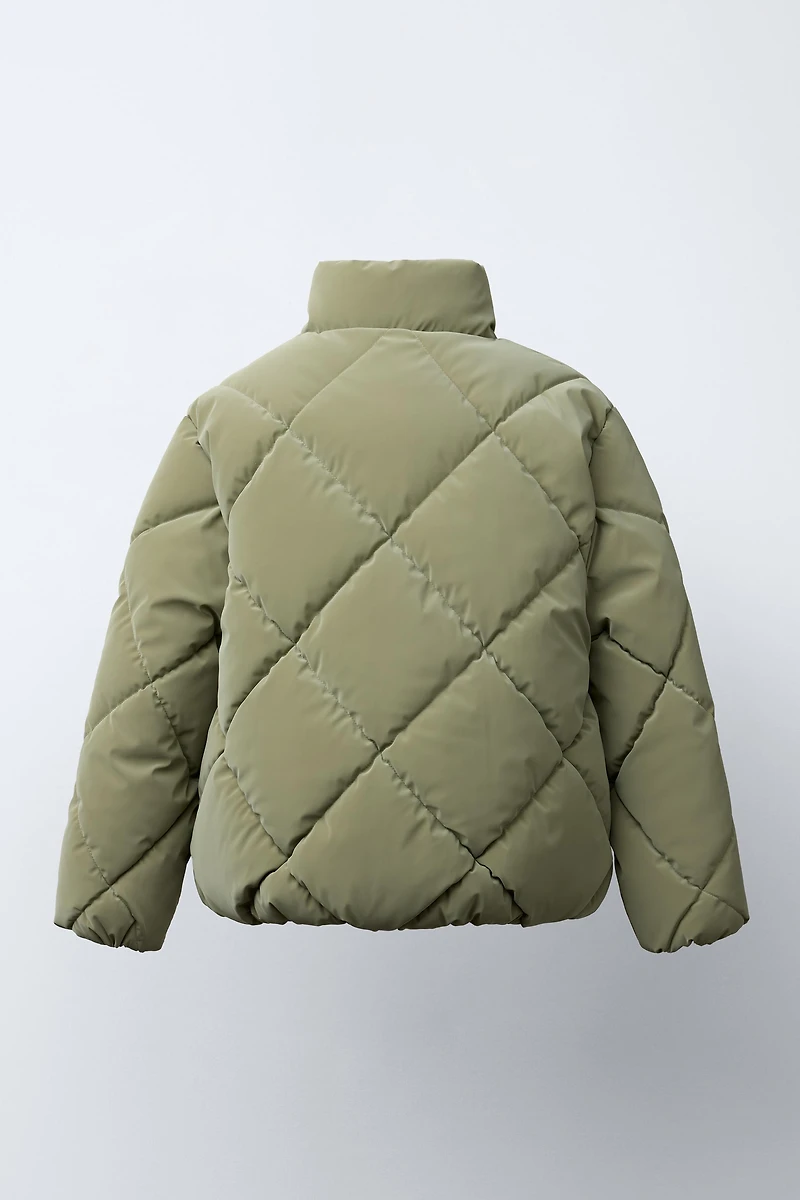 VESTE REMBOURRÉE EFFET GOMMÉ