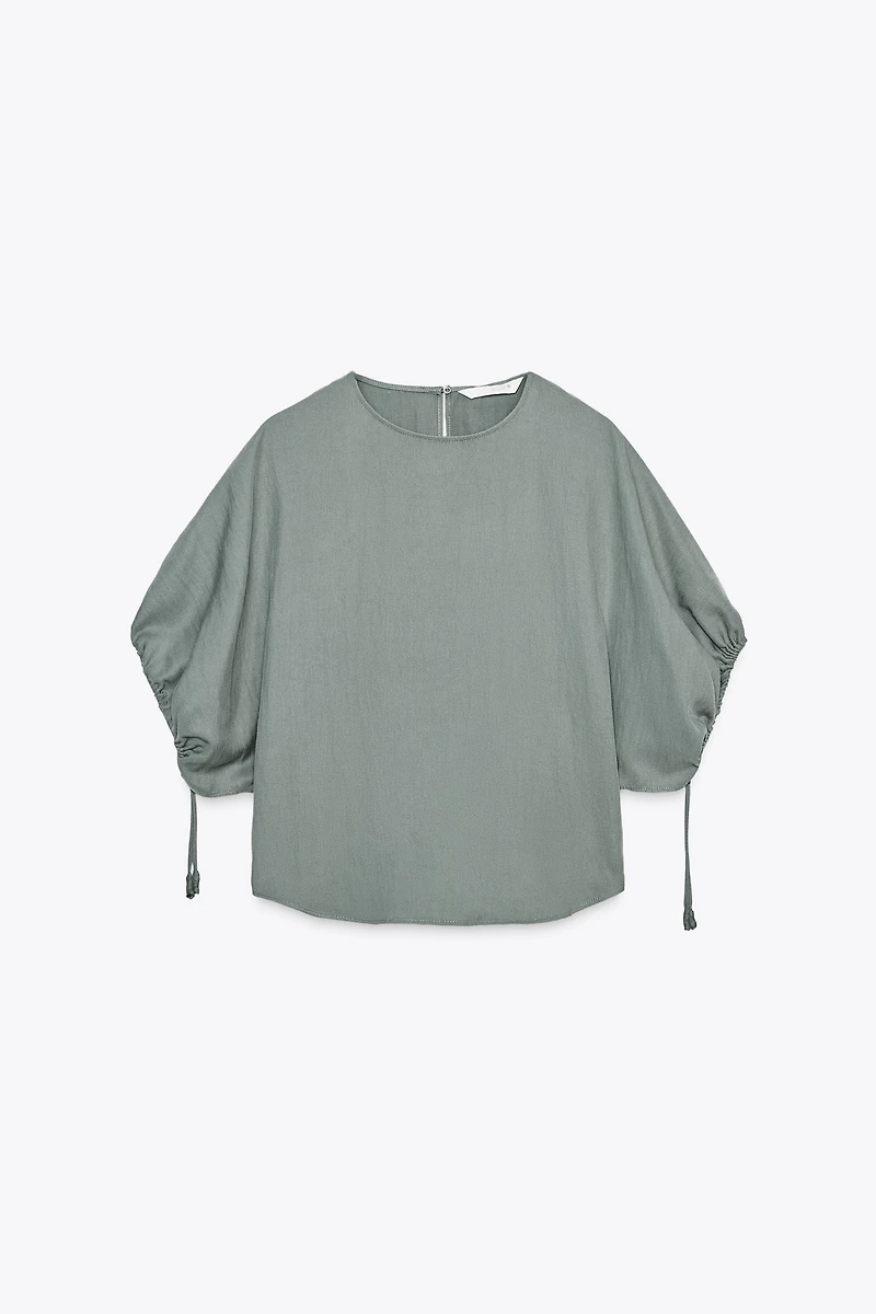 ZW COLLECTION PUFF SLEEVE BLOUSE