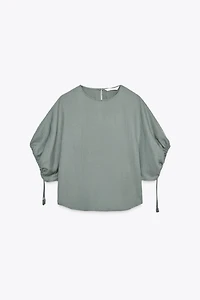 ZW COLLECTION PUFF SLEEVE BLOUSE
