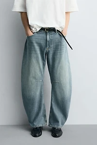 RELAXED BARREL FIT JEANS
