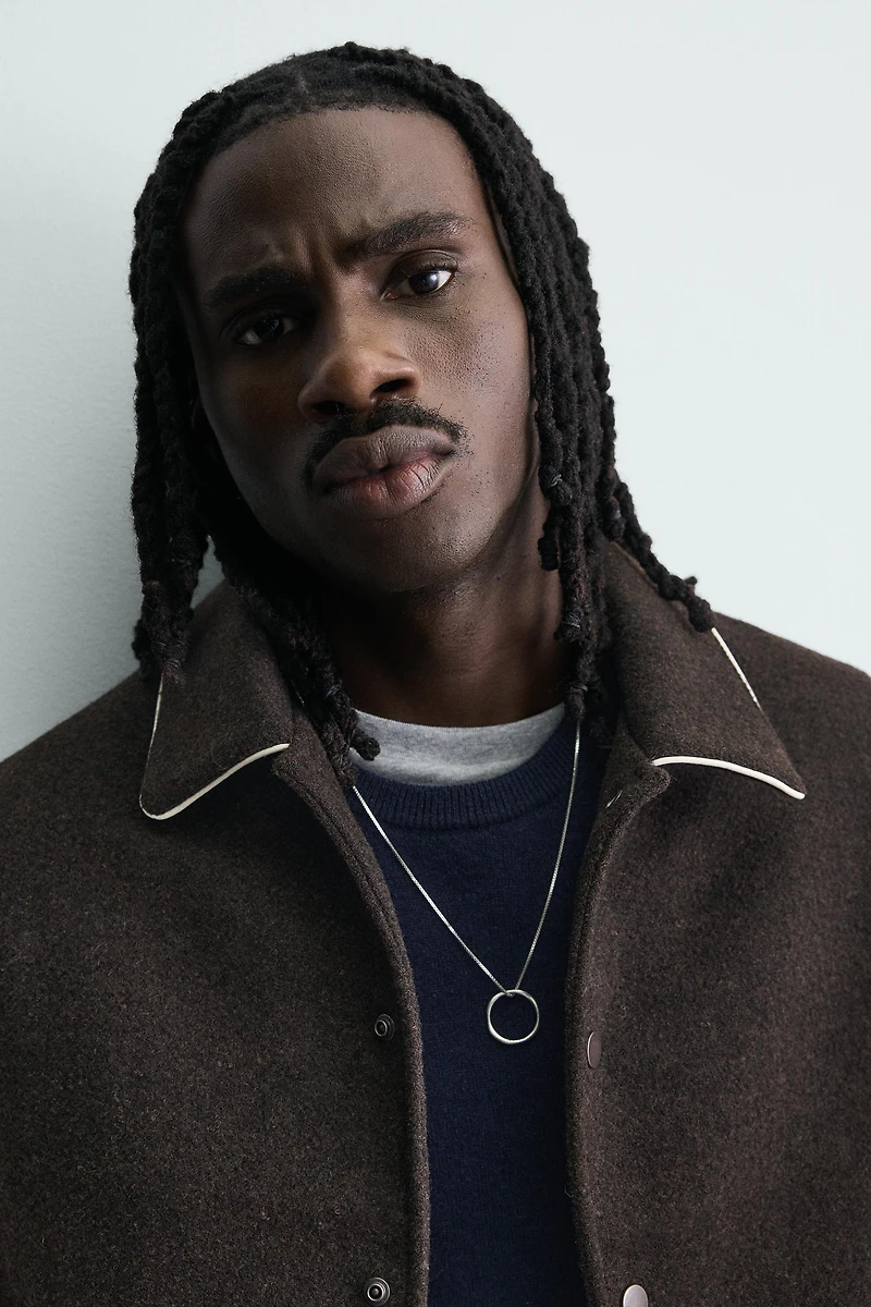 CONTRAST BOMBER JACKET