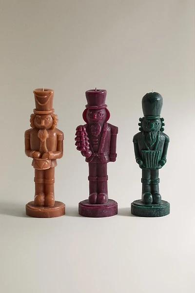 PACK BOUGIES PARFUMÉES CASSE-NOISETTES (PACK DE 3)