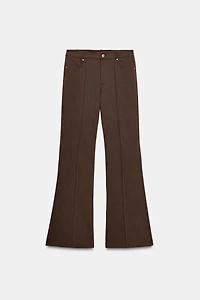 HIGH-WAISTED FLARE PANTS