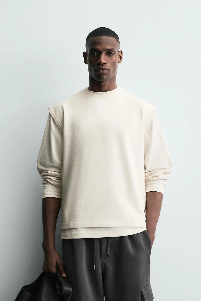 NEOPRENE EFFECT TANK TOP