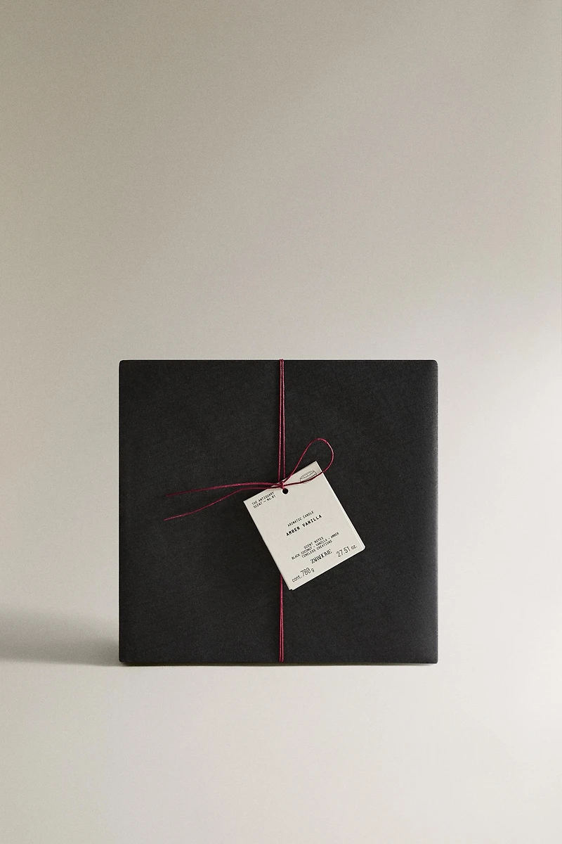 (780 G) BOUGIE PARFUMÉE AMBER VANILLA