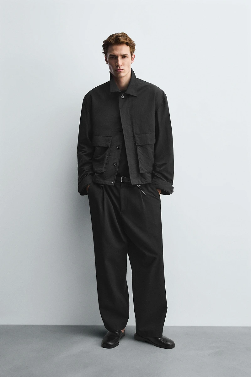 BOXY FIT POCKET JACKET