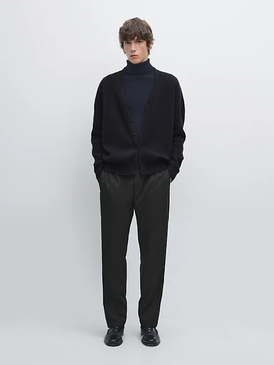 Cardigan cachemire laine