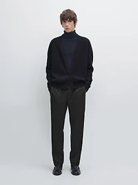 Cardigan cachemire laine