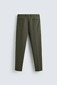 WOOL SUIT PANTS