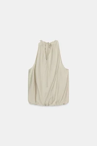 TOP HALTER BALLON FANTAISIE