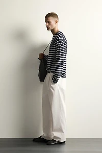 STRIPED JACQUARD T-SHIRT AARON LEVINE X ZARA