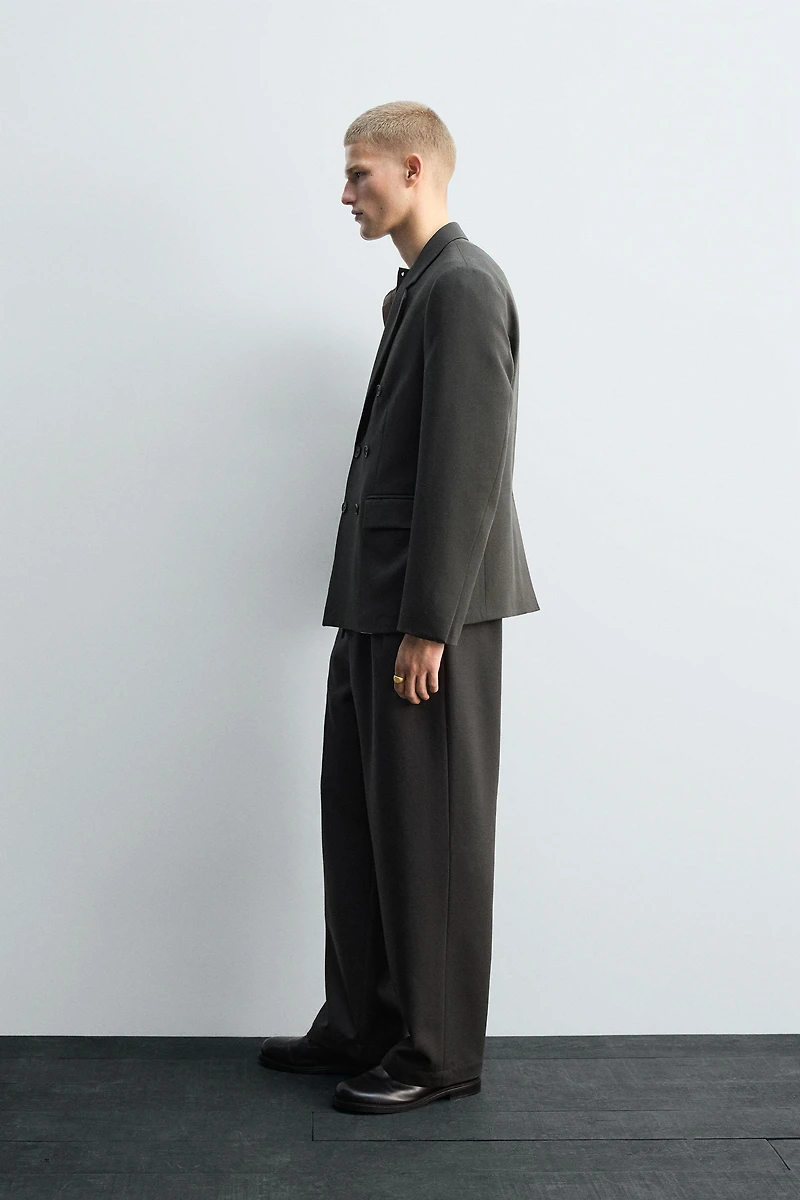 100% WOOL LIMITED EDITION SUIT PANTS